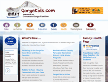 Tablet Screenshot of gorgekids.com
